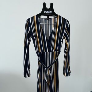 striped jumpsuit